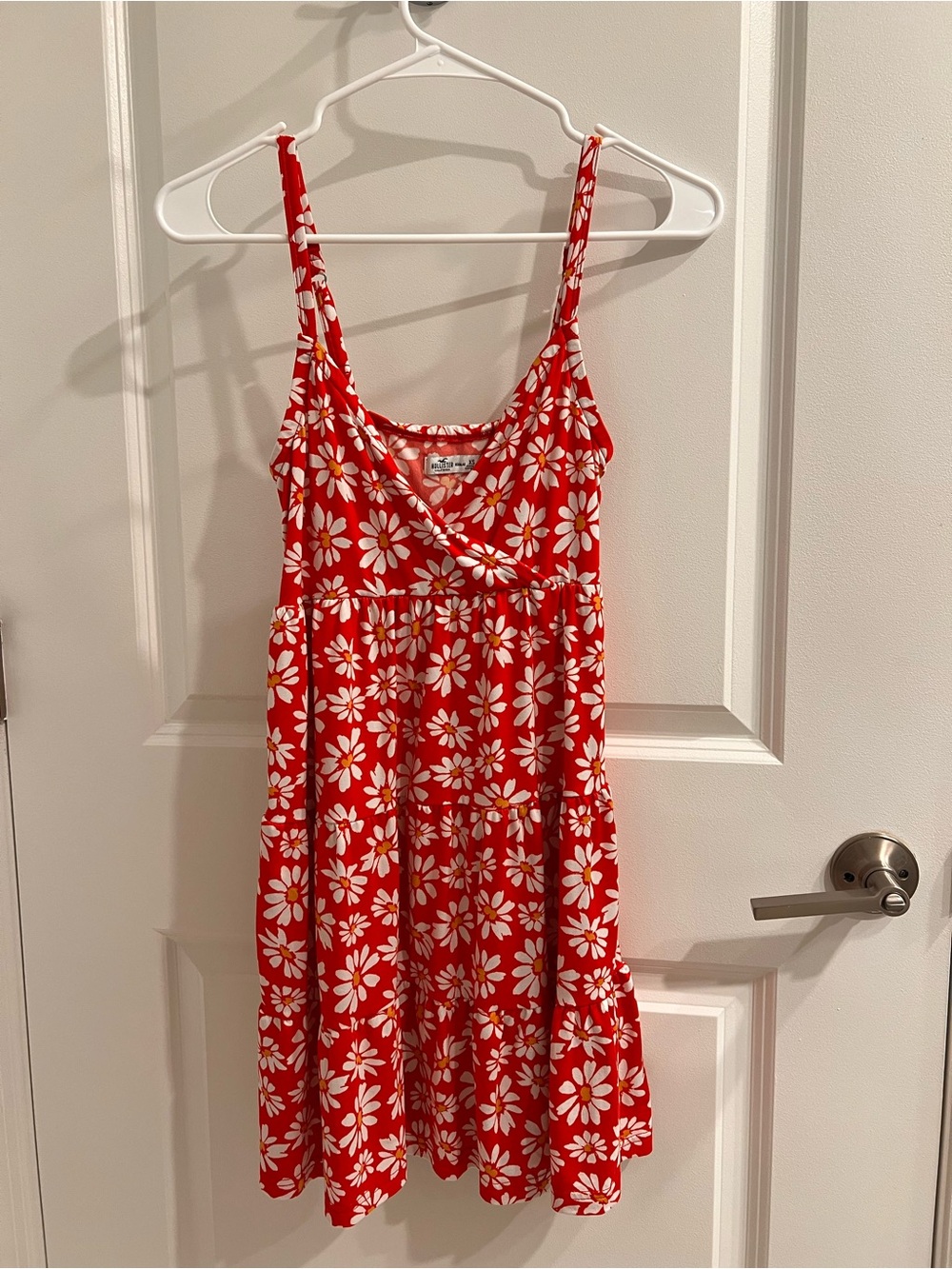 Hollister Red Daisy Slip Dress